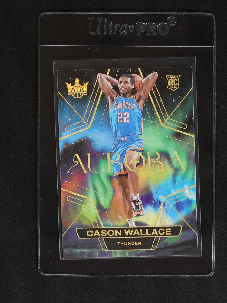 2023-24 Panini Court Kings Aurora #9 Cason Wallace — front