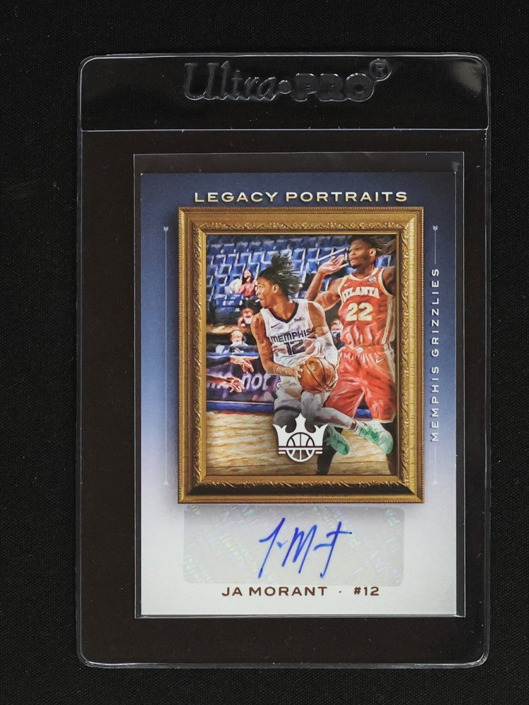 2020 Panini Court Kings Legacy Portraits #LP-JMT Ja Morant — front