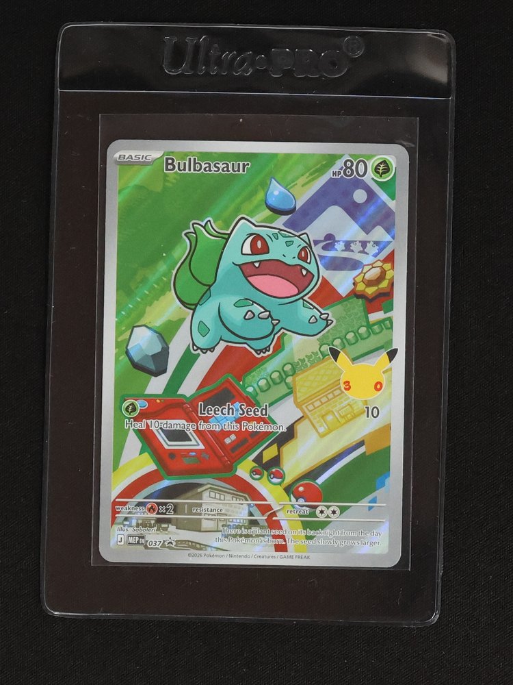2026 Pokémon MEP #037 Bulbasaur — front