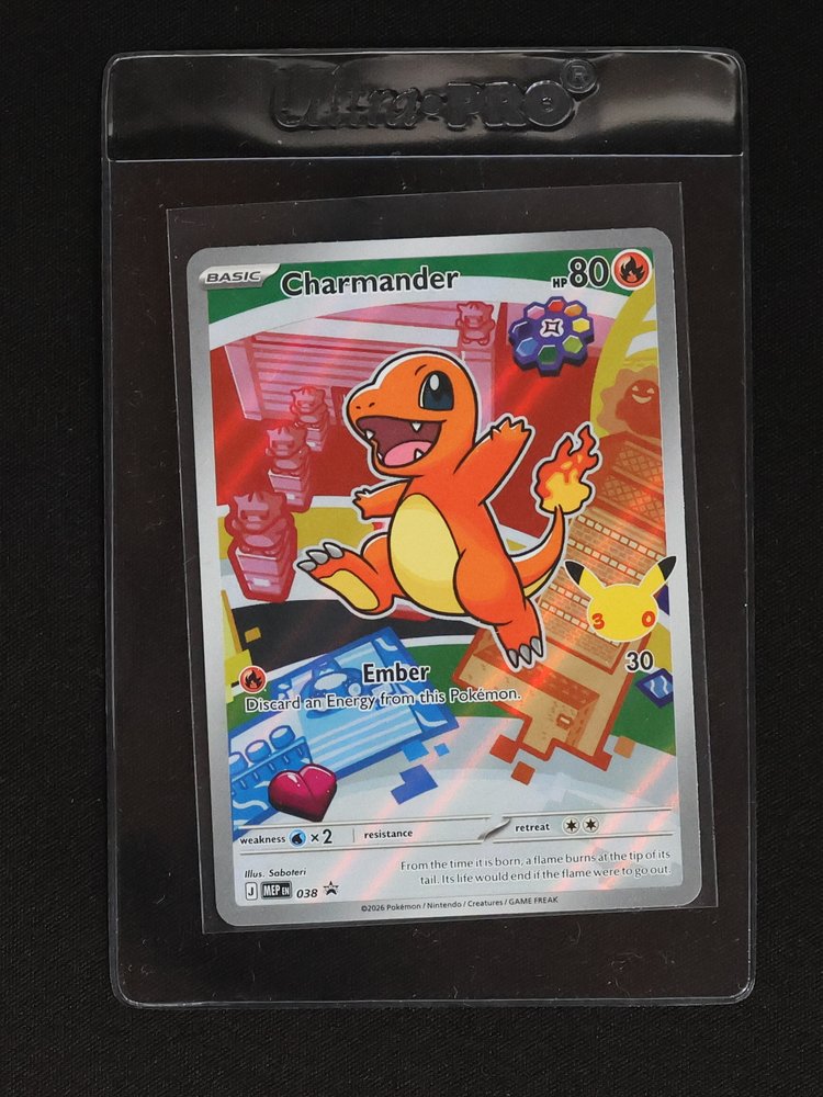2026 Pokémon #038 Charmander — front