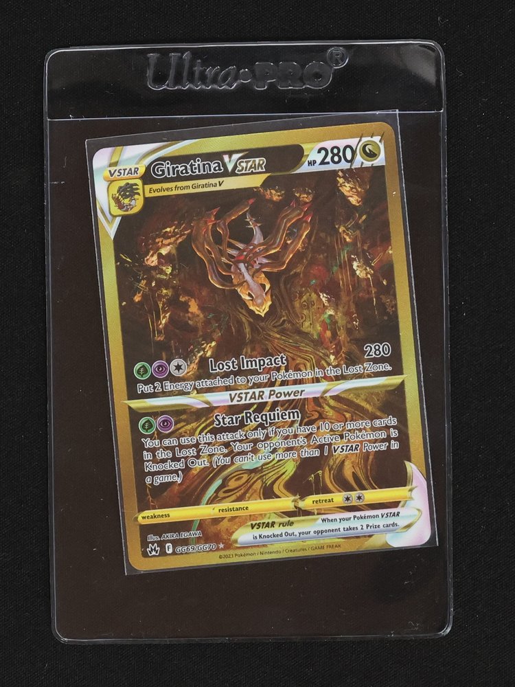 2023 Pokémon Crown Zenith GG69/GG70 Giratina VSTAR — front