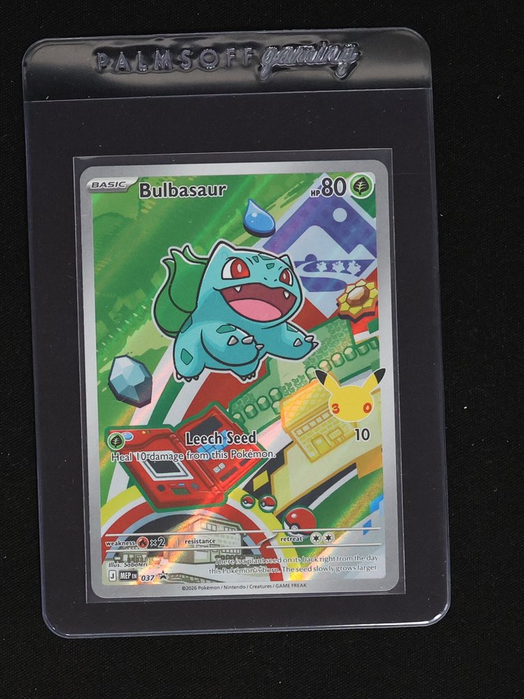 2026 Pokémon MEP #037 Bulbasaur — front