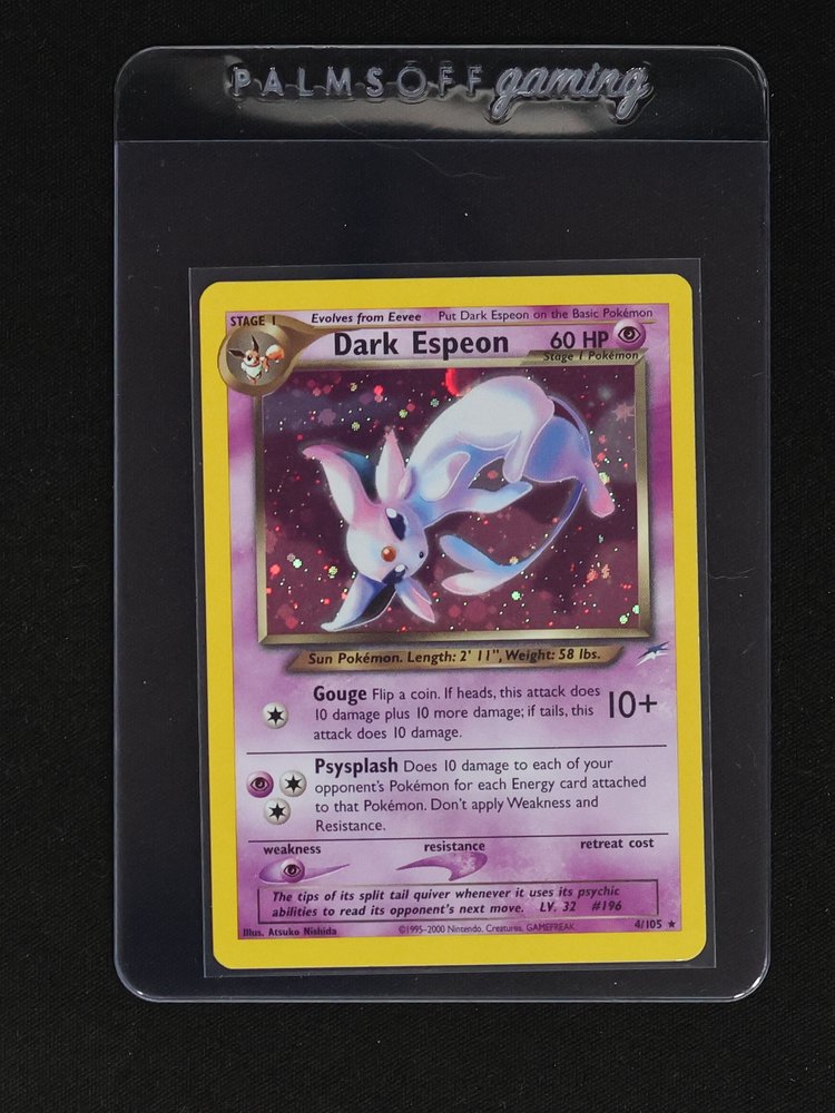 2000 Neo Destiny #4 Dark Espeon — front
