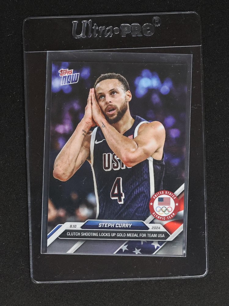2024 Topps Now #27 Steph Curry — front