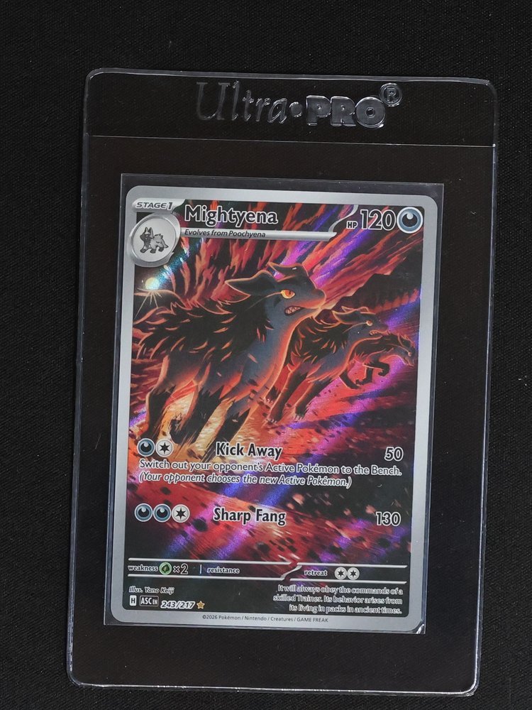 2026 Pokémon Ascended Heroes #243 Mightyena — front