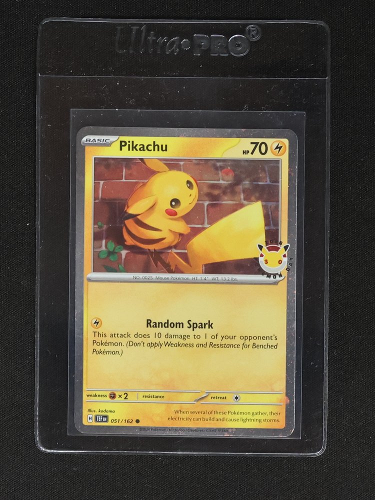 2024 Pokémon #051 Pikachu — front
