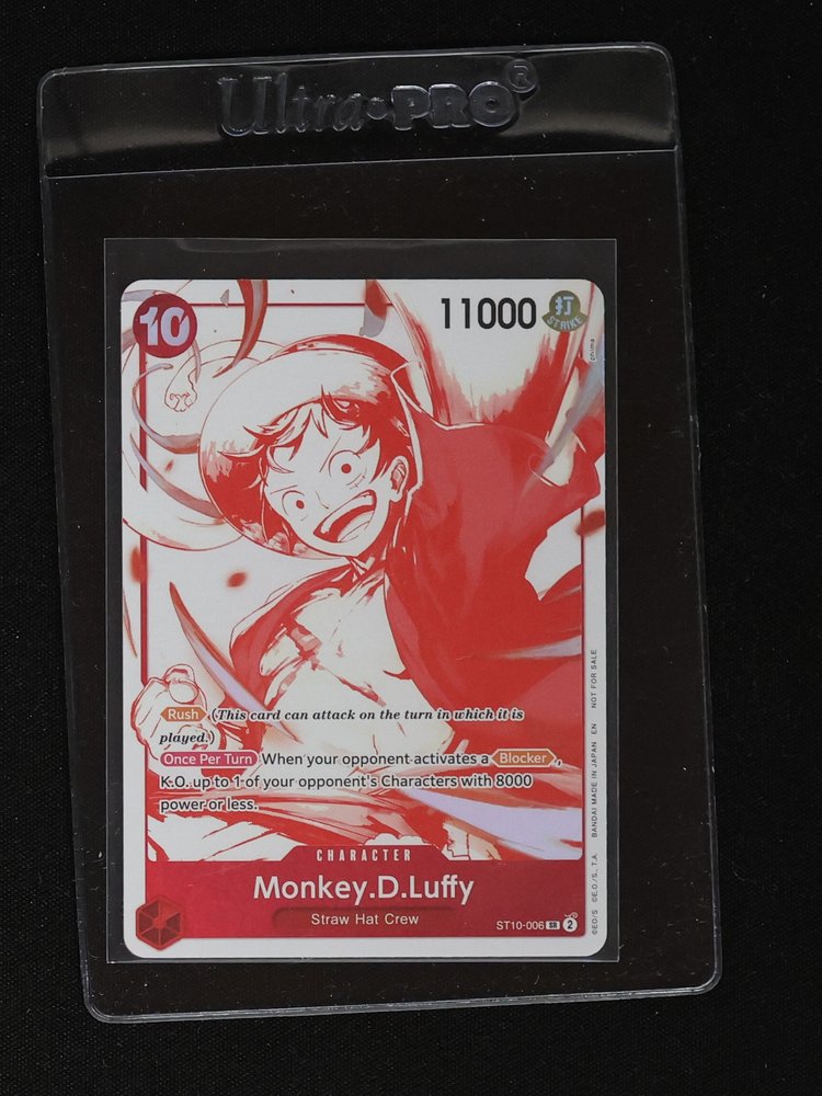 Monkey.D.Luffy ST10-006 3rd Anniversary Treasure Campaign Pack — front