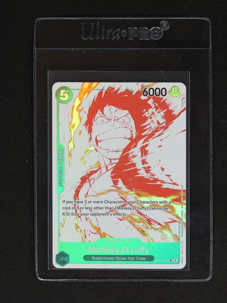 One Piece Card Game OP07-033 Monkey.D.Luffy (3rd Anniversary Treasure Campaign Pack) — front