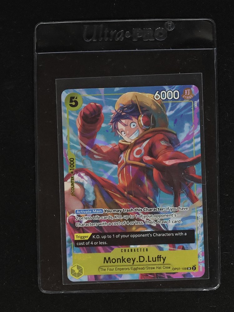 2024 One Piece Card Game OP07-109 Monkey.D.Luffy 500 Years in the Future — front