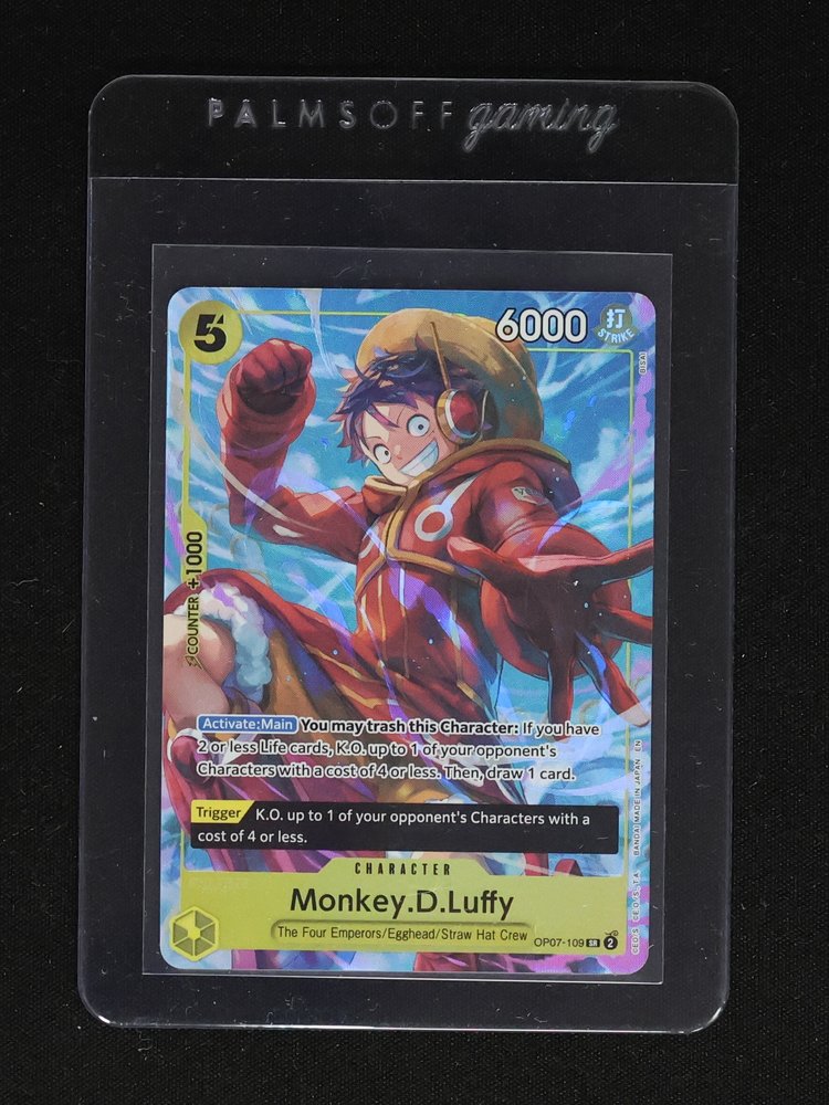 Monkey.D.Luffy OP07-109 500 Years in the Future SR — front
