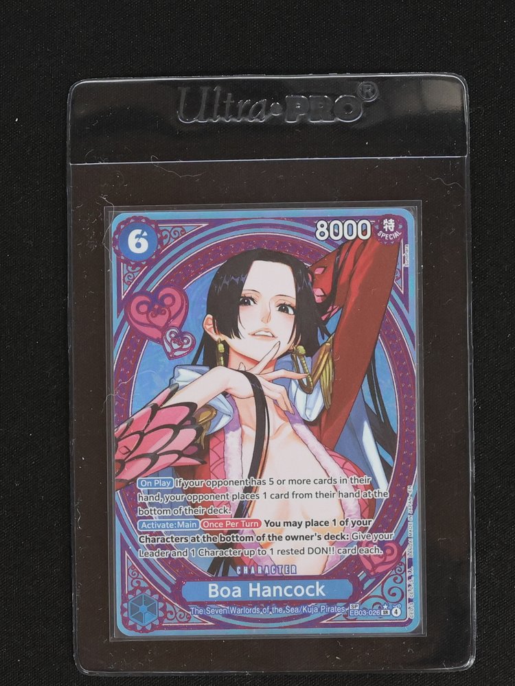 Boa Hancock (SP) EB03-026 Extra Booster: One Piece Heroines Edition Foil — front