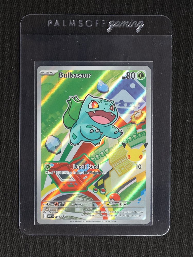 2026 Pokémon #037 Bulbasaur — front