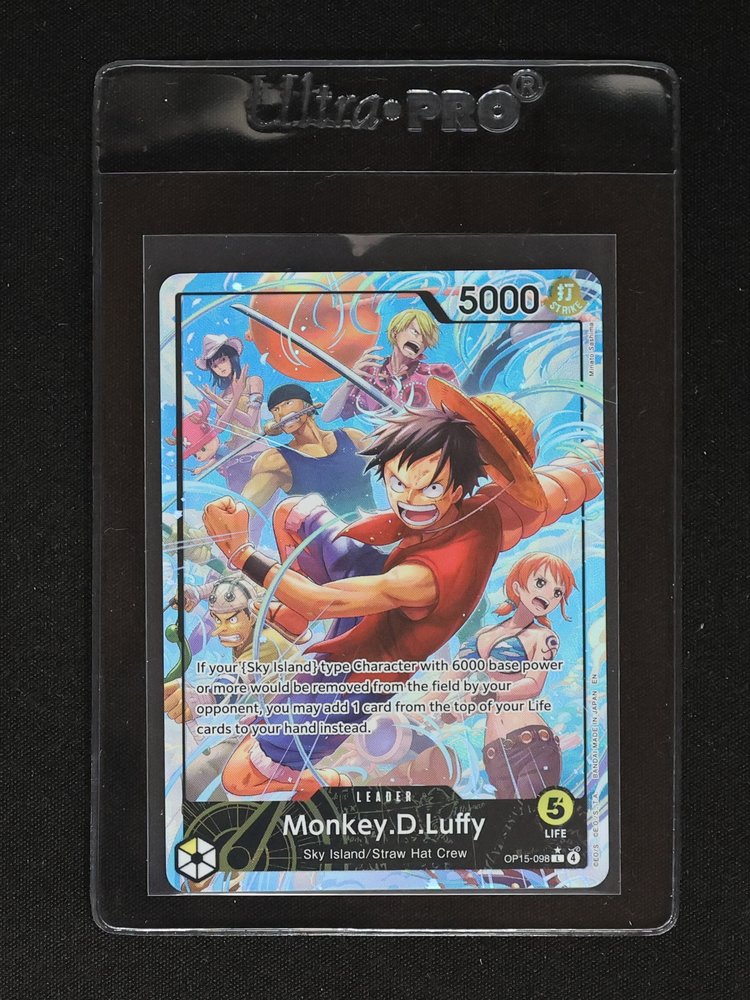 Monkey.D.Luffy (OP15-098) Adventure on Kami's Island Alternate Art — front
