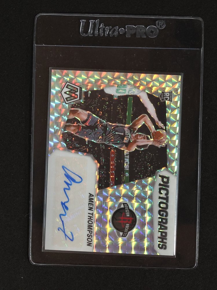 2022-23 Panini Mosaic Pictographs #AM-THO Amen Thompson — front