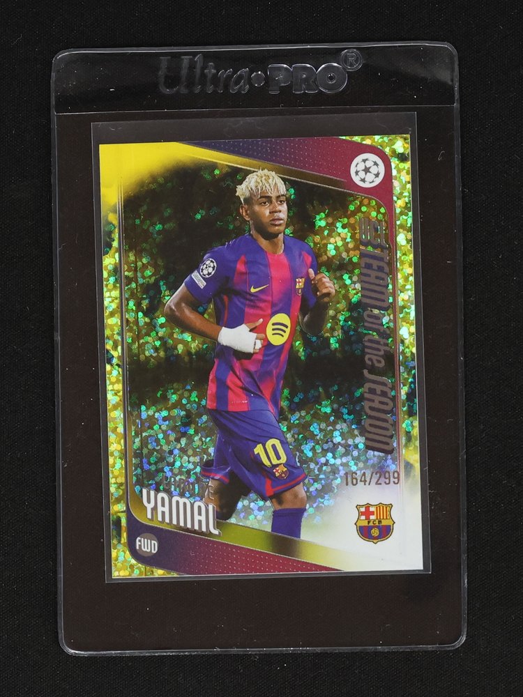 2025-26 Topps UEFA #10 Lamine Yamal — front