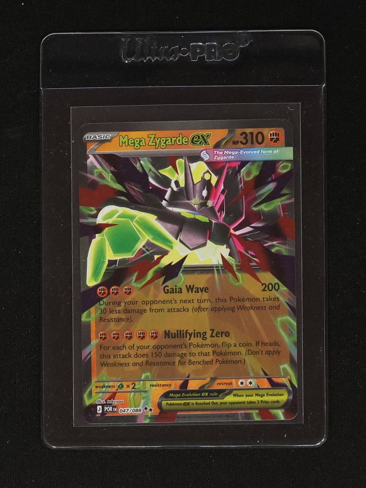 2026 Pokémon TCG Perfect Order #047 Mega Zygarde EX — front