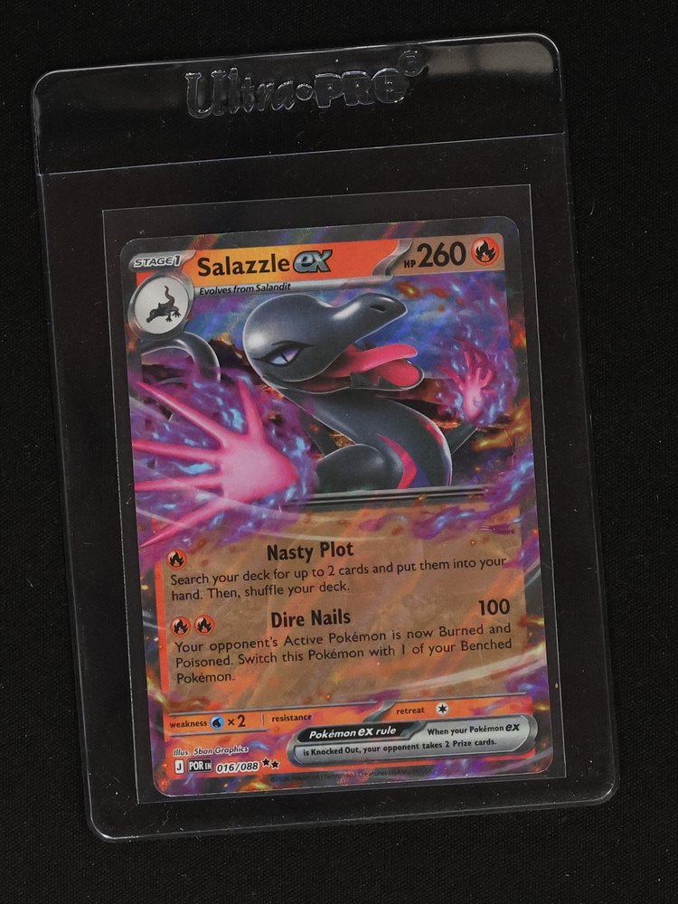 2026 Pokémon TCG Perfect Order #016 Salazzle ex — front
