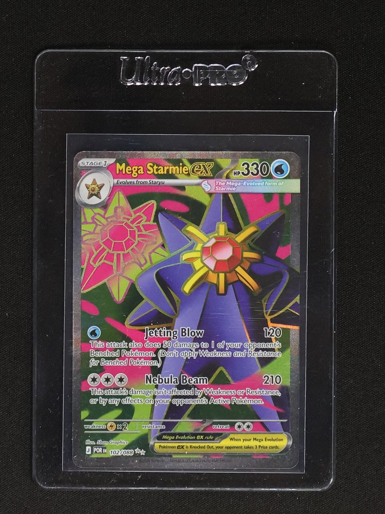 Mega Starmie ex 102/088 Perfect Order — front