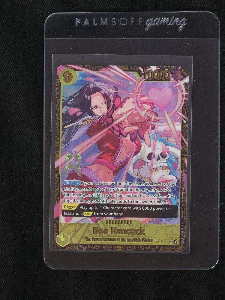 One Piece TCG 2023 OP14-112 Boa Hancock — front