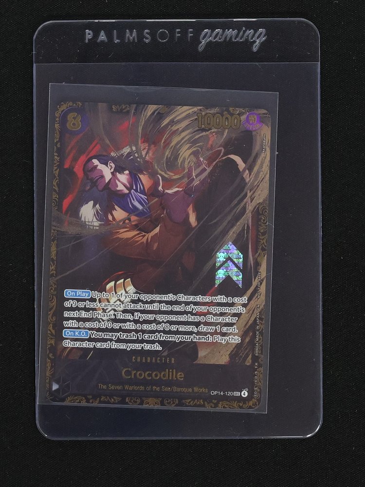 One Piece Card Game OP14-120 Crocodile — front