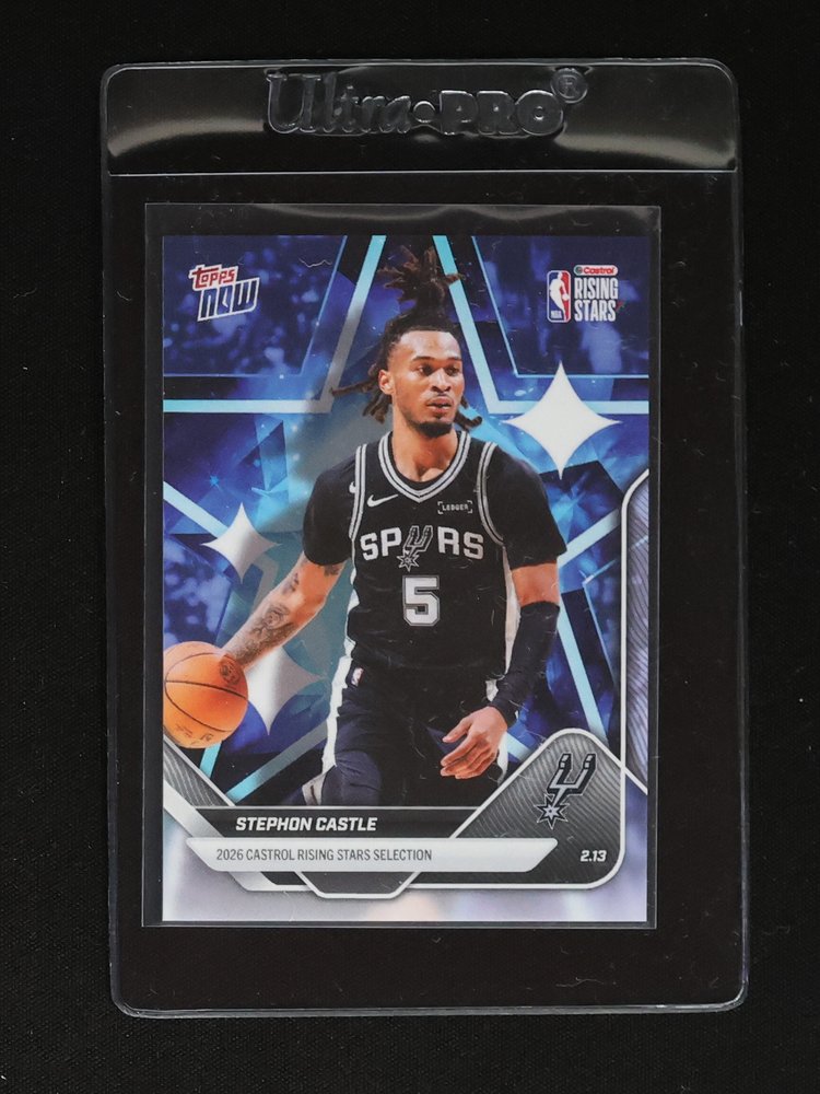 2026 Topps Now #RS4 Stephon Castle — front