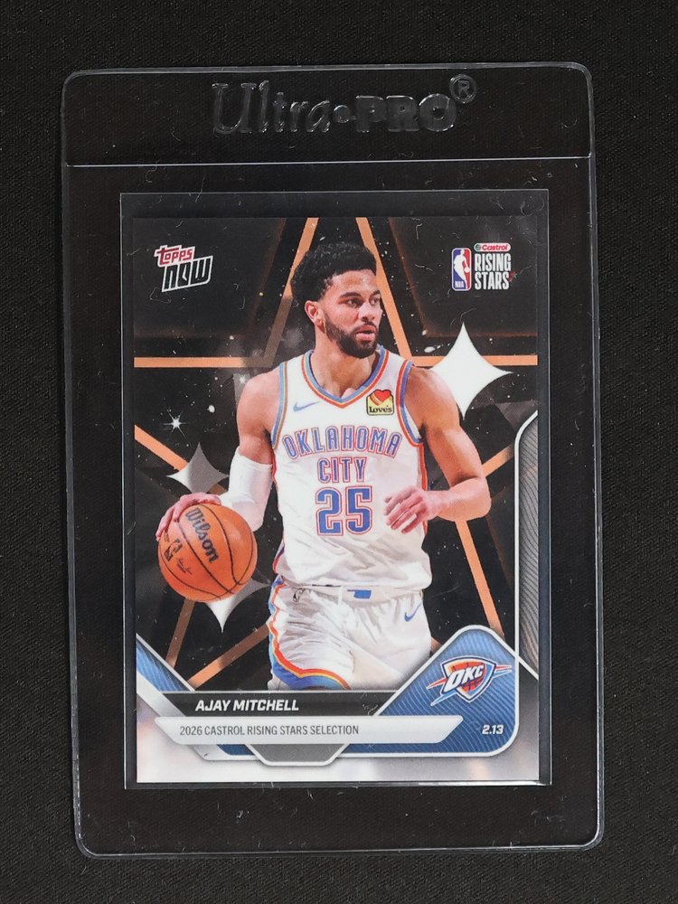 2026 Topps Now Rising Stars #RS17 Ajay Mitchell — front