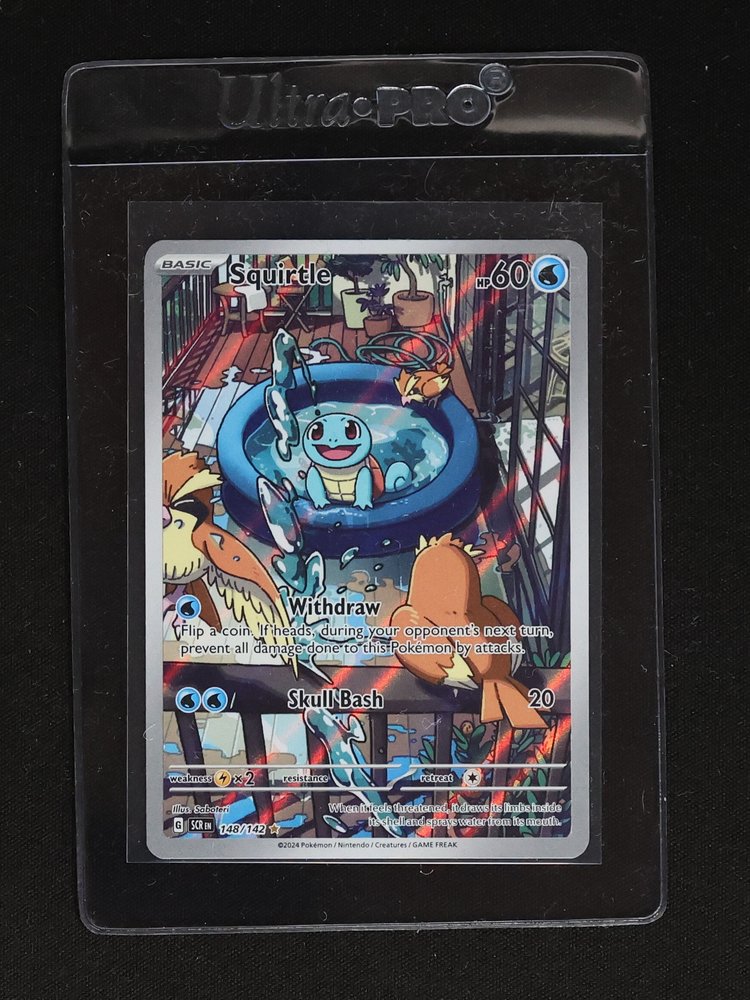 2024 Pokémon SV07: Stellar Crown #148/142 Squirtle — front