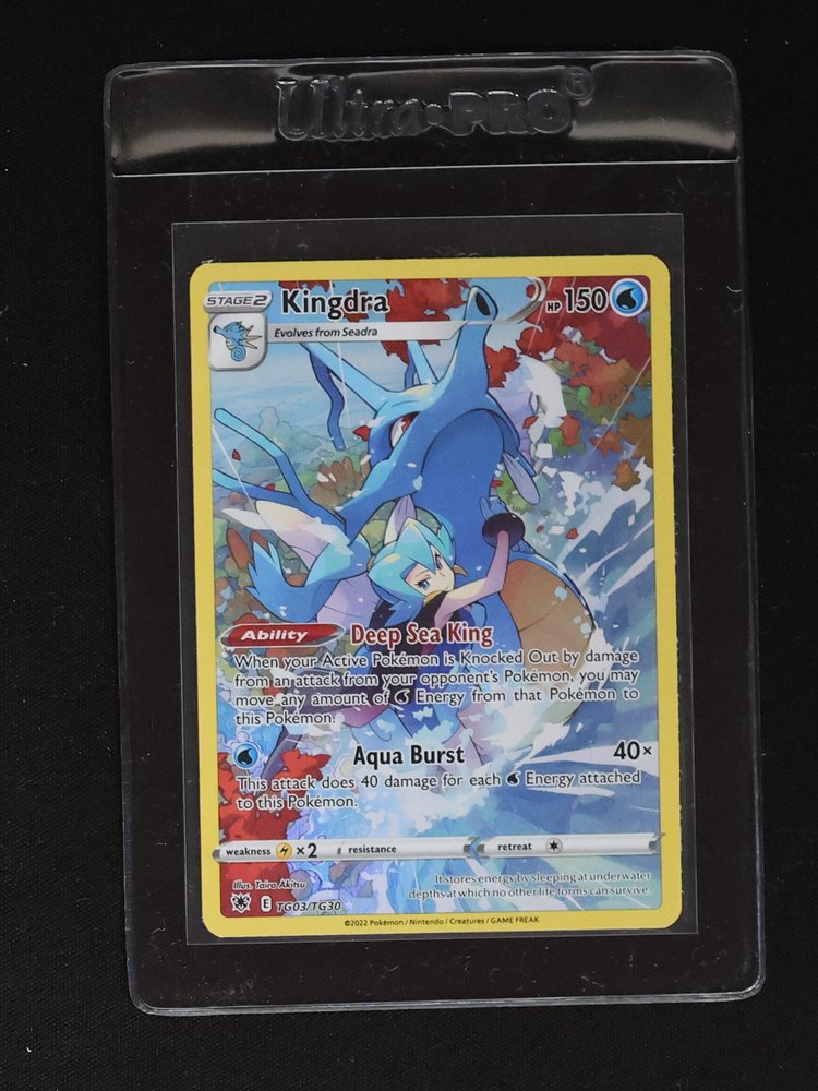 2022 Pokémon TG03 Kingdra — front