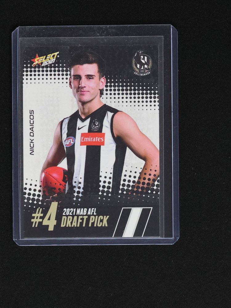 2021 Select #4 Nick Daicos — front