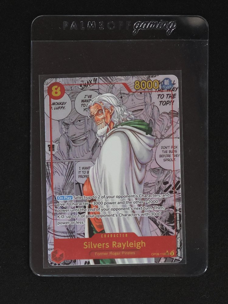 One Piece Two Legends OP08-118 Silvers Rayleigh — front
