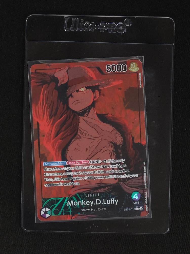 2025 One Piece EB02-010 Monkey.D.Luffy — front