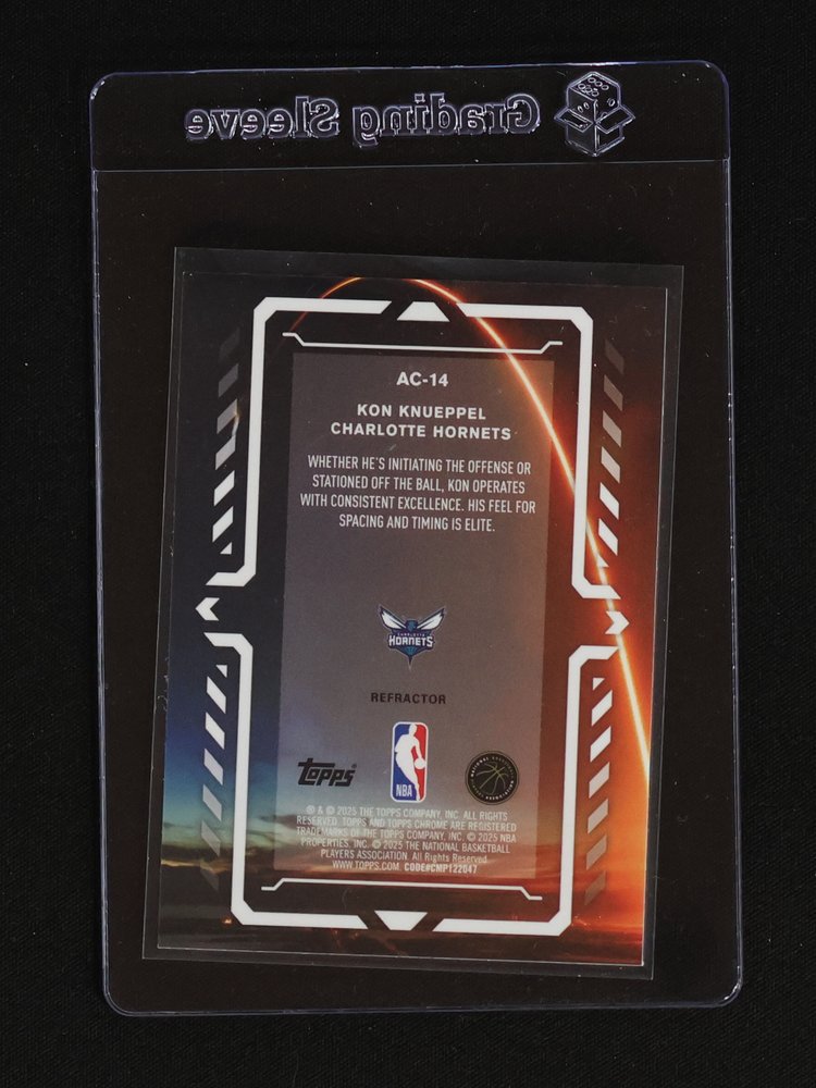 2025-26 Topps Chrome Activators #AC-14 Kon Knueppel — front