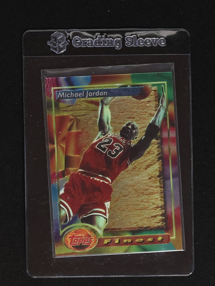 1993-94 Topps Finest #1 Michael Jordan — front