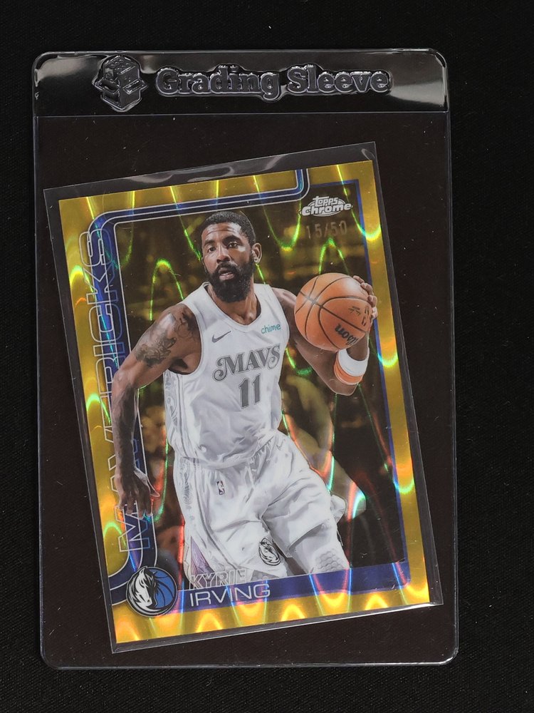 2025-26 Topps Chrome #40 Kyrie Irving — front