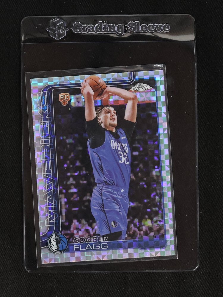 2025-26 Topps Chrome #251 Cooper Flagg — front