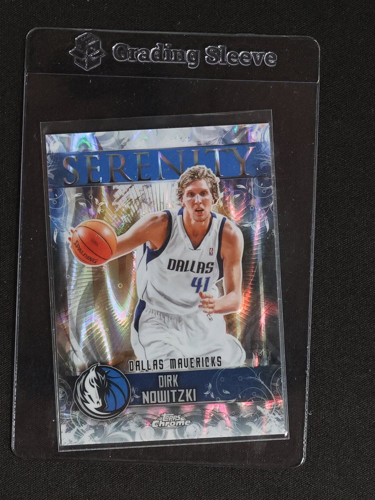 2025-26 Topps Chrome Serenity #SY-10 Dirk Nowitzki — front