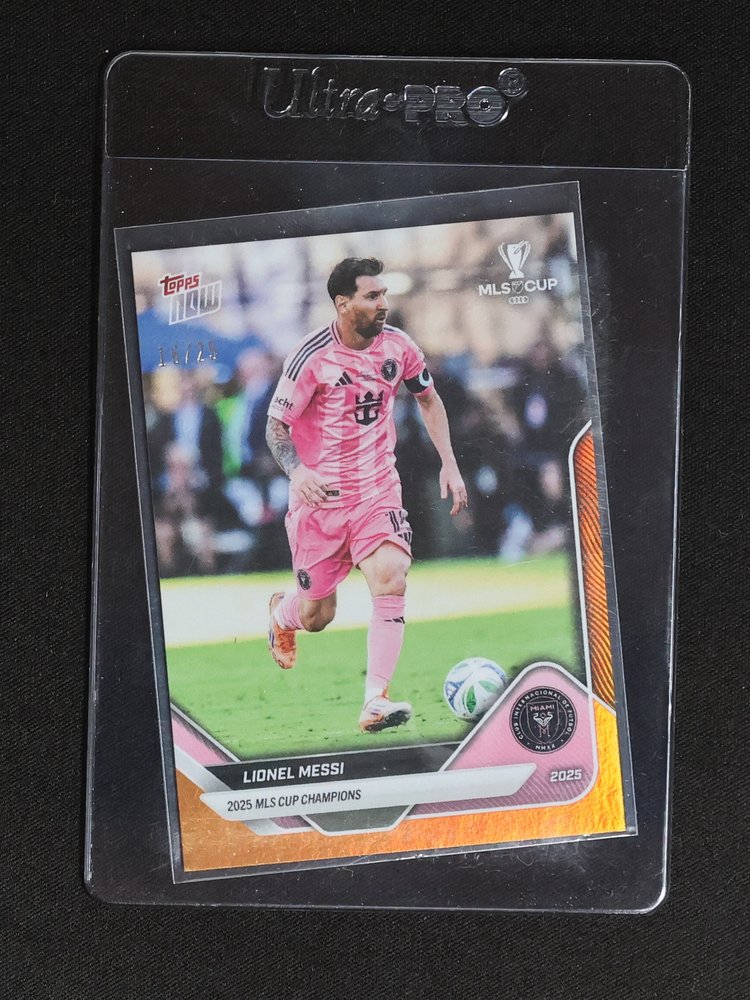 2025 Topps Now MLS Cup #MLSC-2 Lionel Messi — front