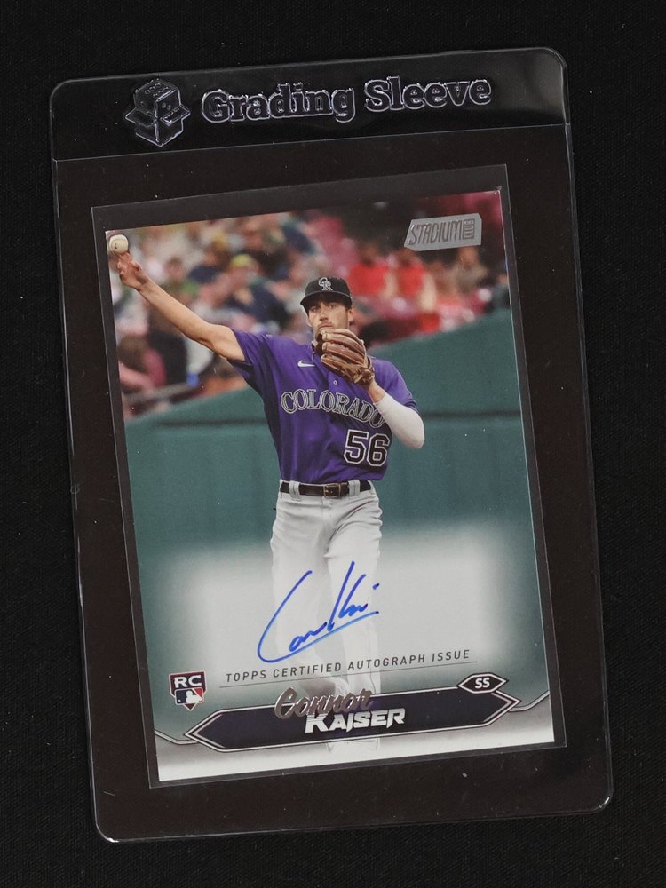 2024 Topps Stadium Club #SCBA-CKA Connor Kaiser — front