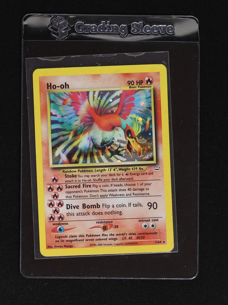 2000 Pokémon Neo Revelation #7 Ho-oh — front