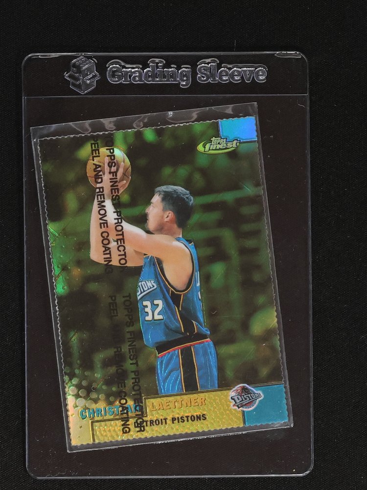 1999-00 Topps Finest #140 Christian Laettner — front