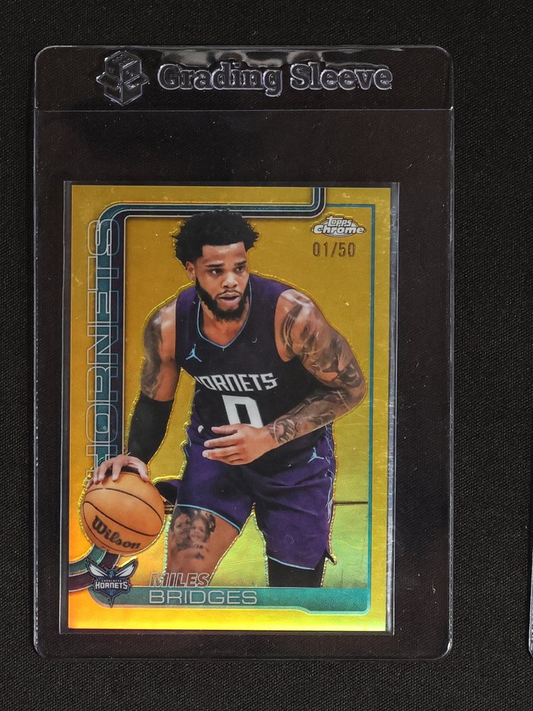 2025-26 Topps Chrome #30 Miles Bridges — front