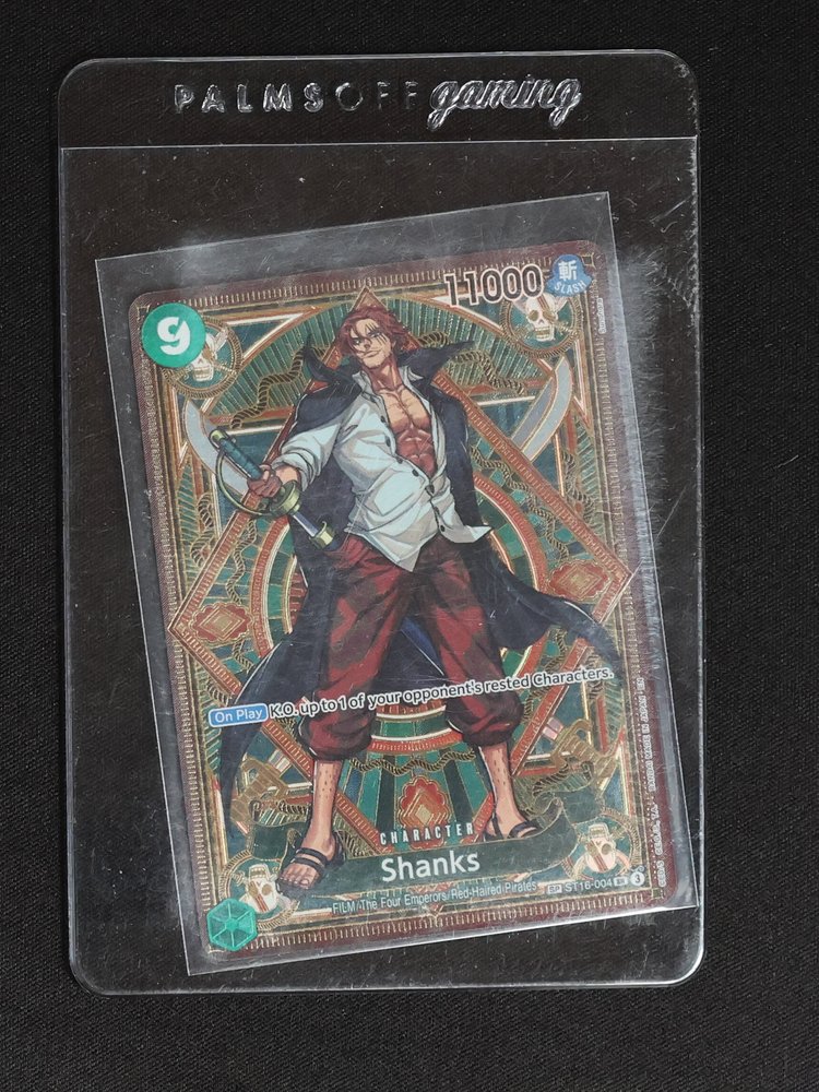 One Piece Card Game Shanks SP ST16-004 A Fist of Divine Speed — front