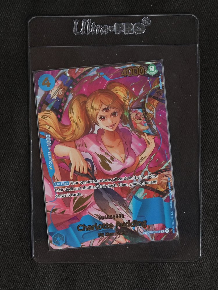 One Piece TCG Charlotte Pudding SP OP06-047 — front