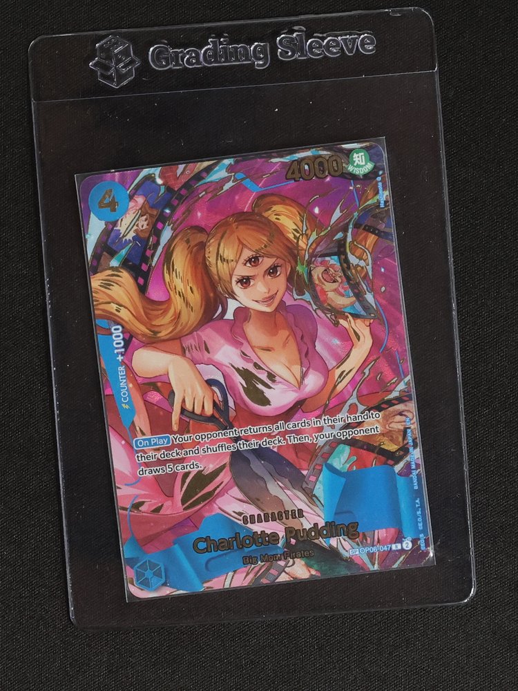 One Piece Card Game OP06-047 Charlotte Pudding SP — front