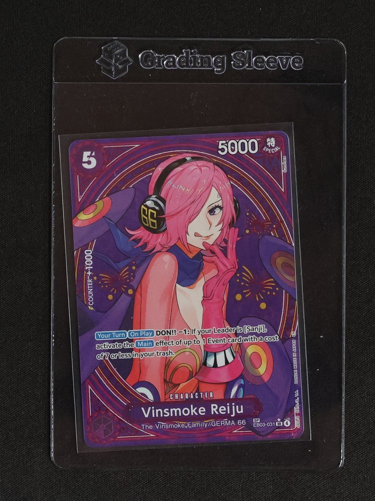 Vinsmoke Reiju EB03-031 One Piece Card Game — front