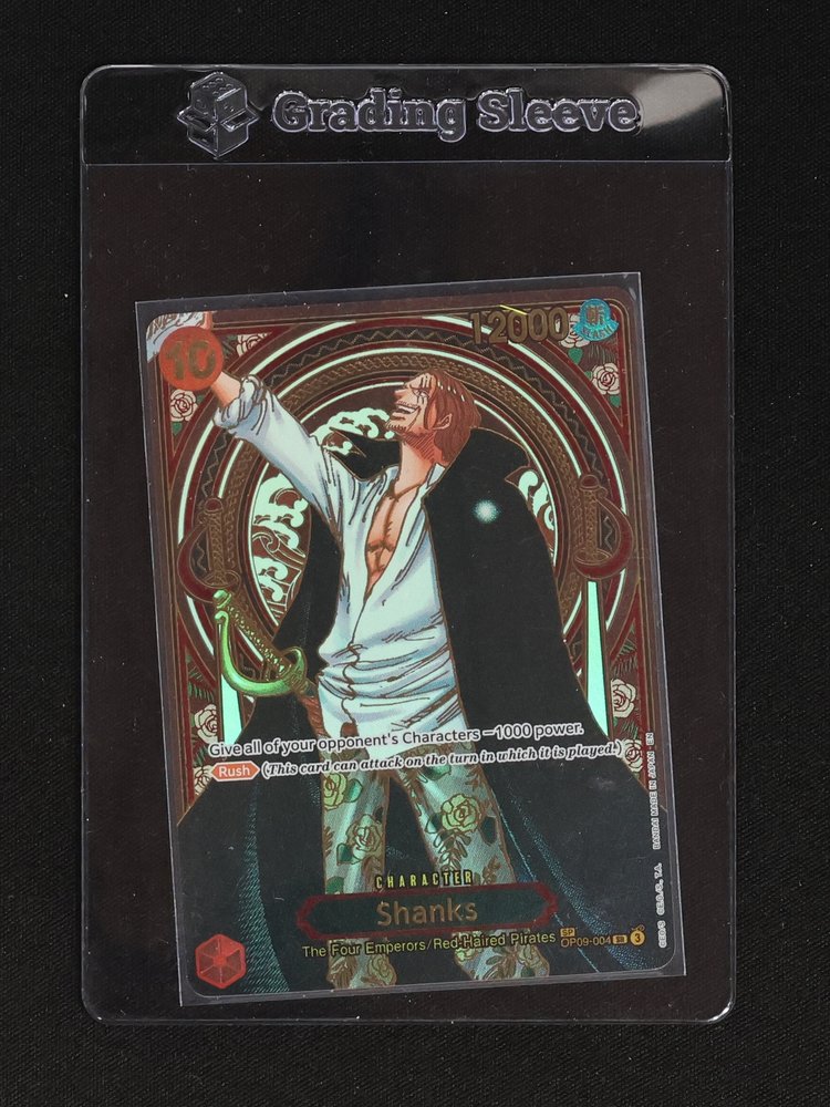 One Piece Card Game OP09-004 Shanks — front