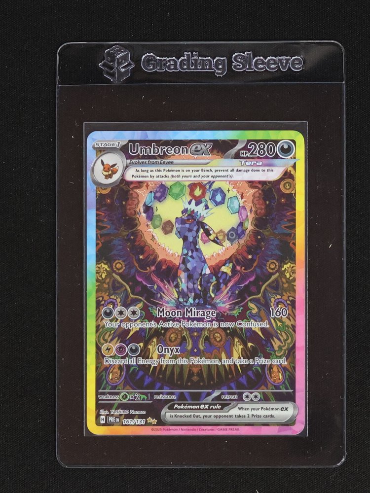 2025 Pokémon #161 Umbreon ex — front