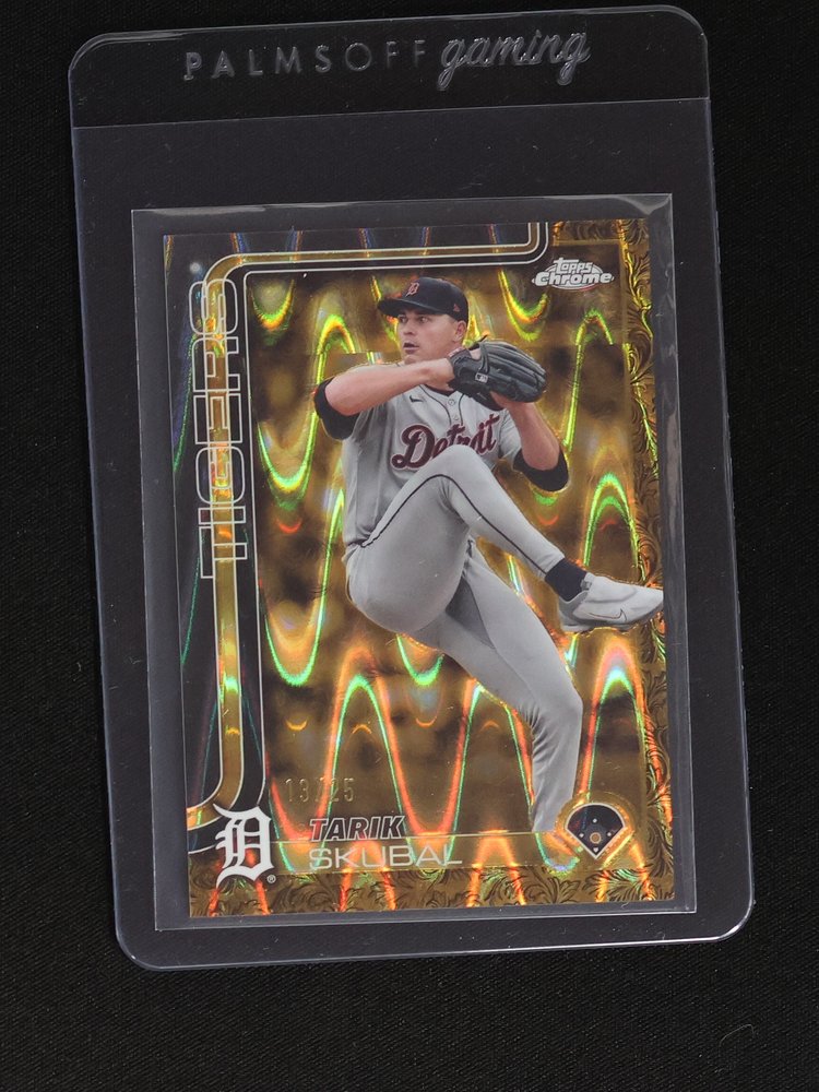 2025 Topps Chrome #258 Tarik Skubal — front