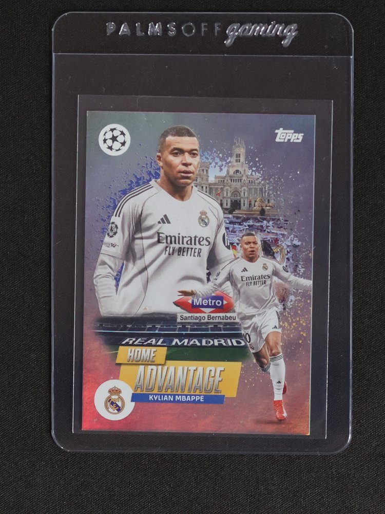 2025-26 Topps UEFA Club Competitions #112 Kylian Mbappe Real Madrid — front