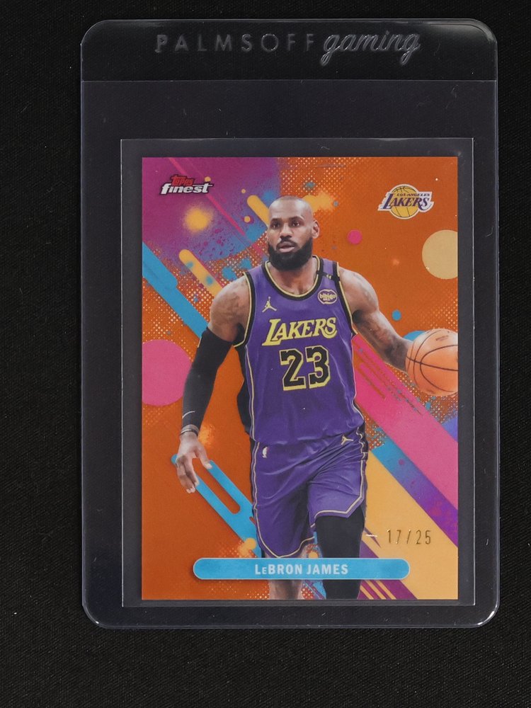 2025-26 Topps Finest #79 LeBron James — front